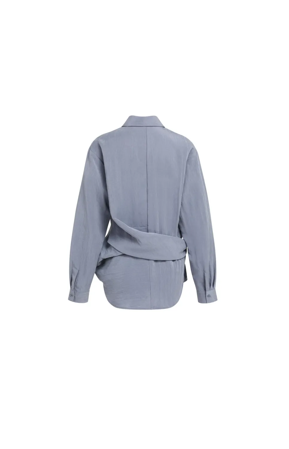 YaYa Blouse met lange mouwen en kno 01-201242-609 ARCTIC SEAL GREY