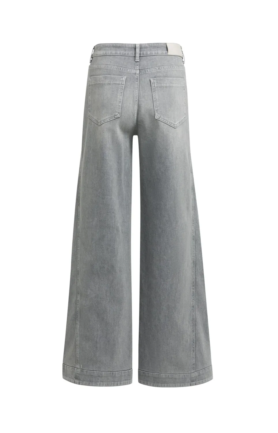 YaYa Denim jeans w. seam - L34 01-311164-609 MID GREY DENIM