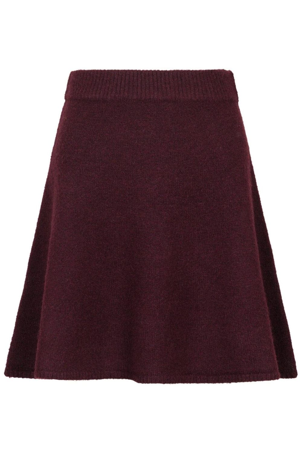 Neo Noir Gisa Knit Skirt 161228 Wine