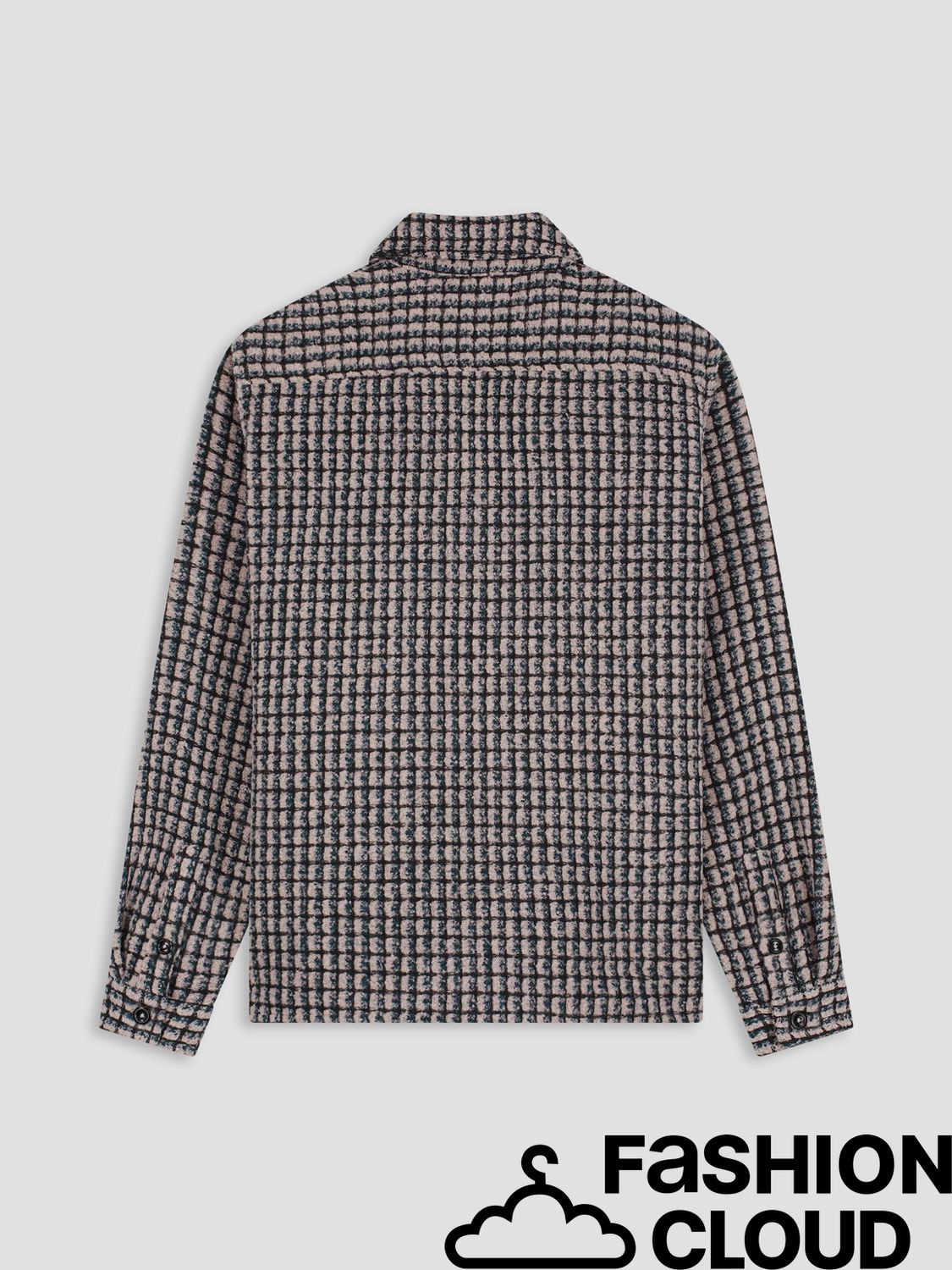 Law Of The Sea SOUNDER YARN DYED CHECK OVERSHIRT LAW-10479 Elderberry