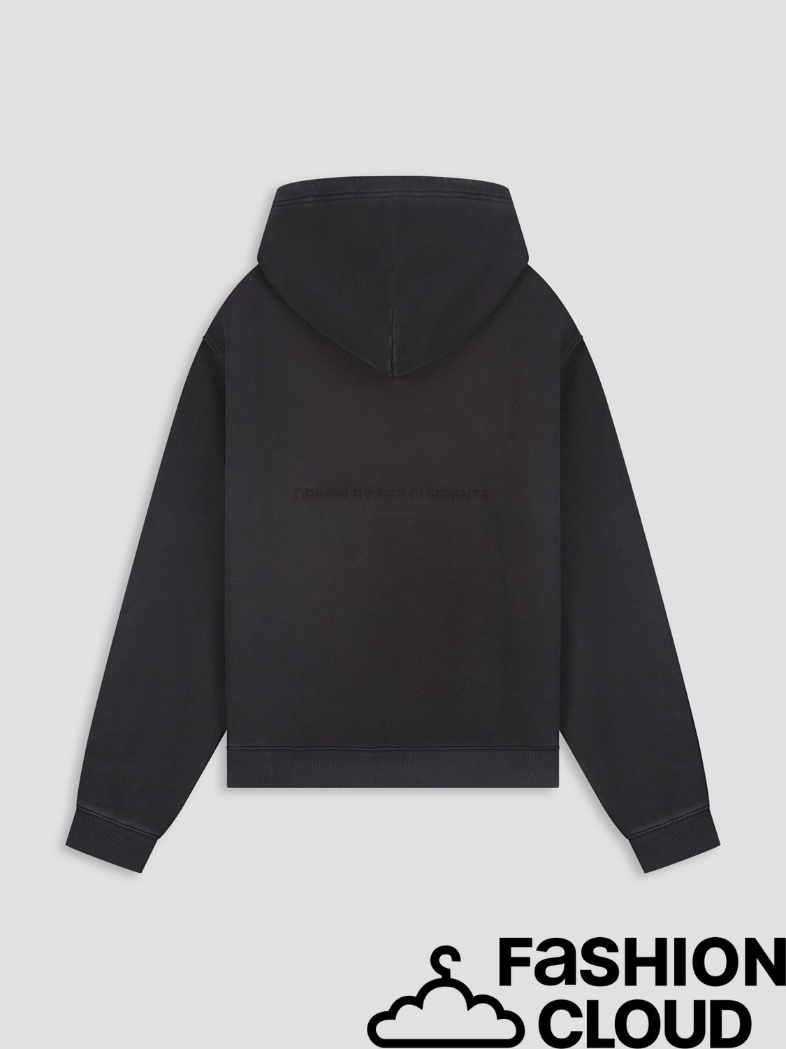 Law Of The Sea RIPPLET GARMENT DYED HOODED SWEAT LAW-10515 Phantom
