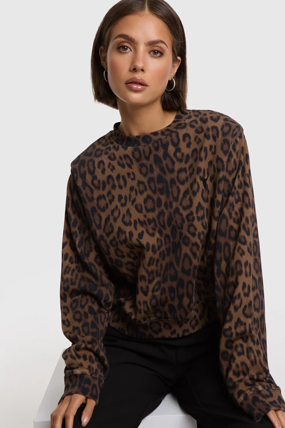 Alix the Label LEOPARD SWEATER 2609851953 animal