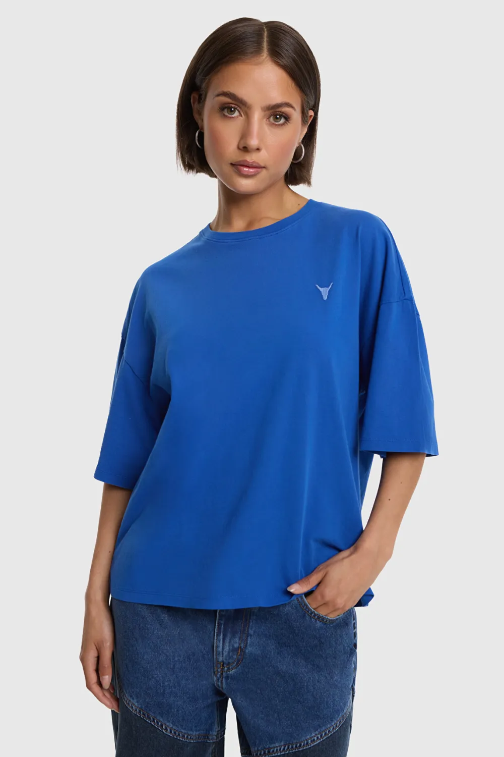 Alix the Label TOUR T-SHIRT 2609819961 bright blue