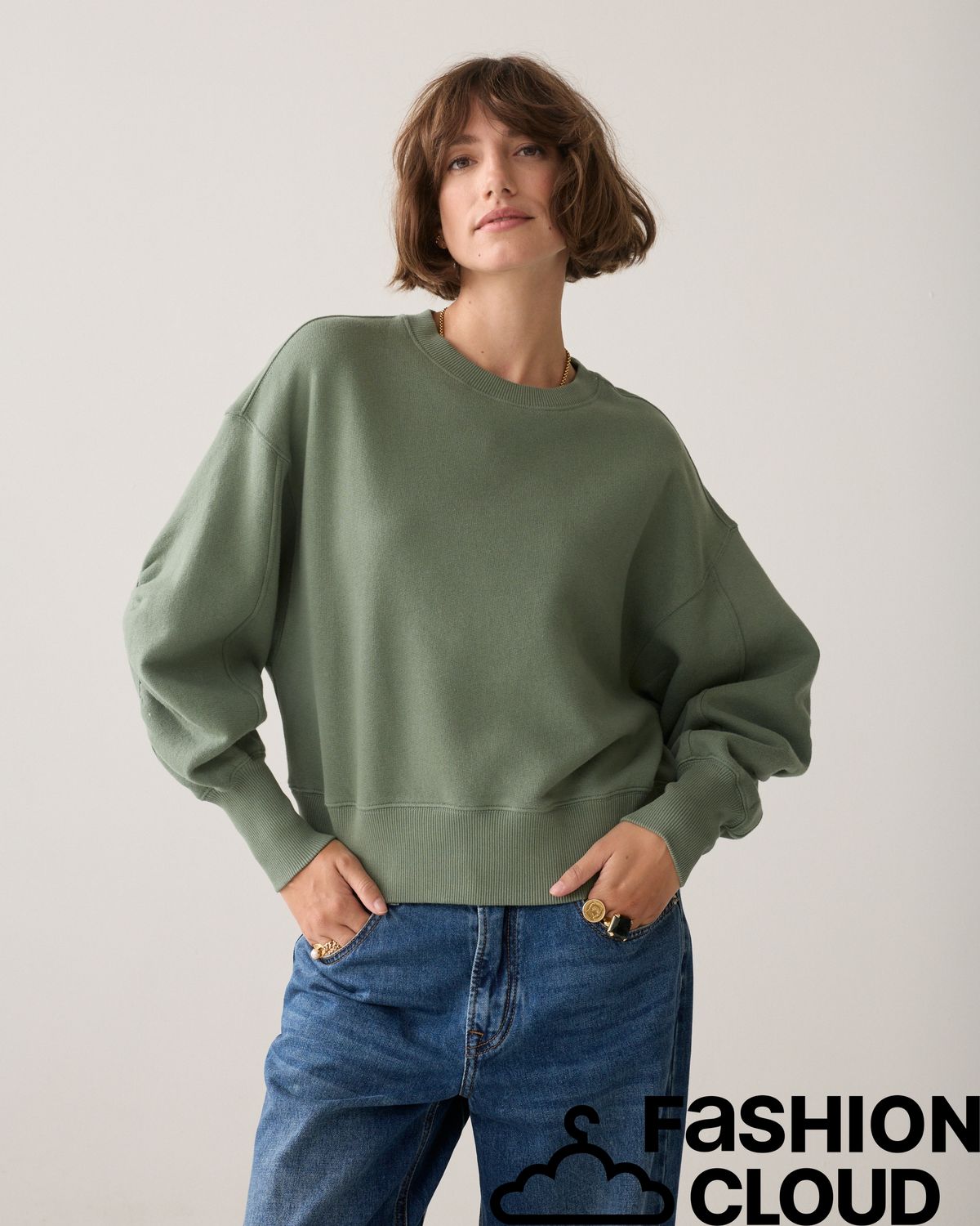 Summum Woman Sweatshirt Fade-out 3s5368-30704 608