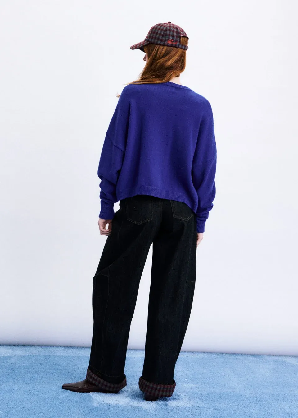 FRNCH CARDIGAN CHM26779 BLEU ELECTRIQUE