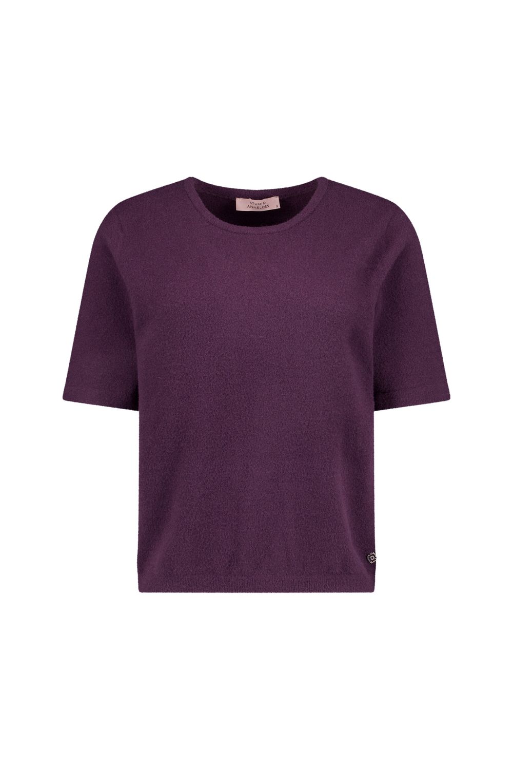 Studio Anneloes Felica pullover 14407 aubergine Studio Anneloes Felica pullover 14407 aubergine