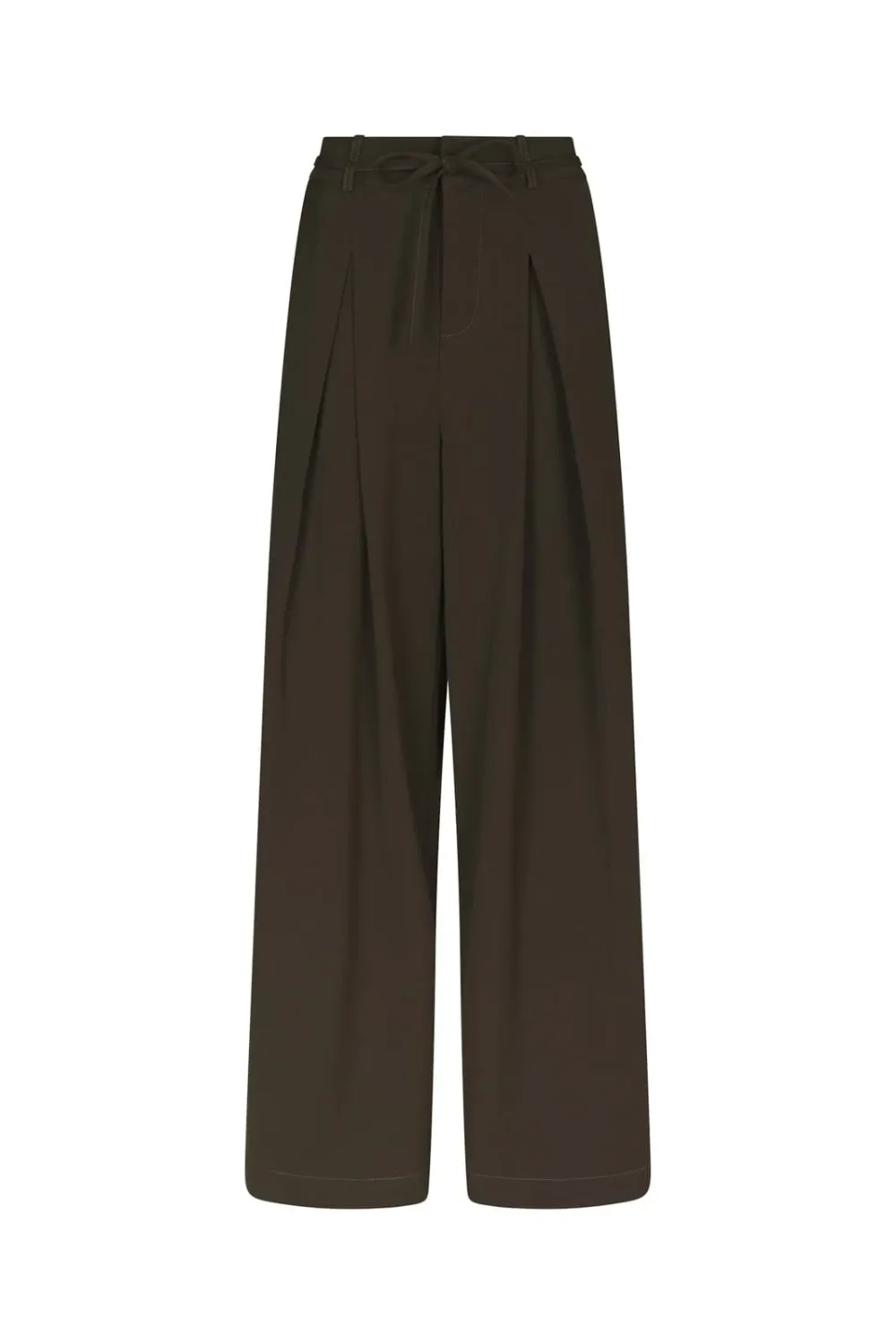 Neo Noir Eddina Woven Pants 170464 Dark brown