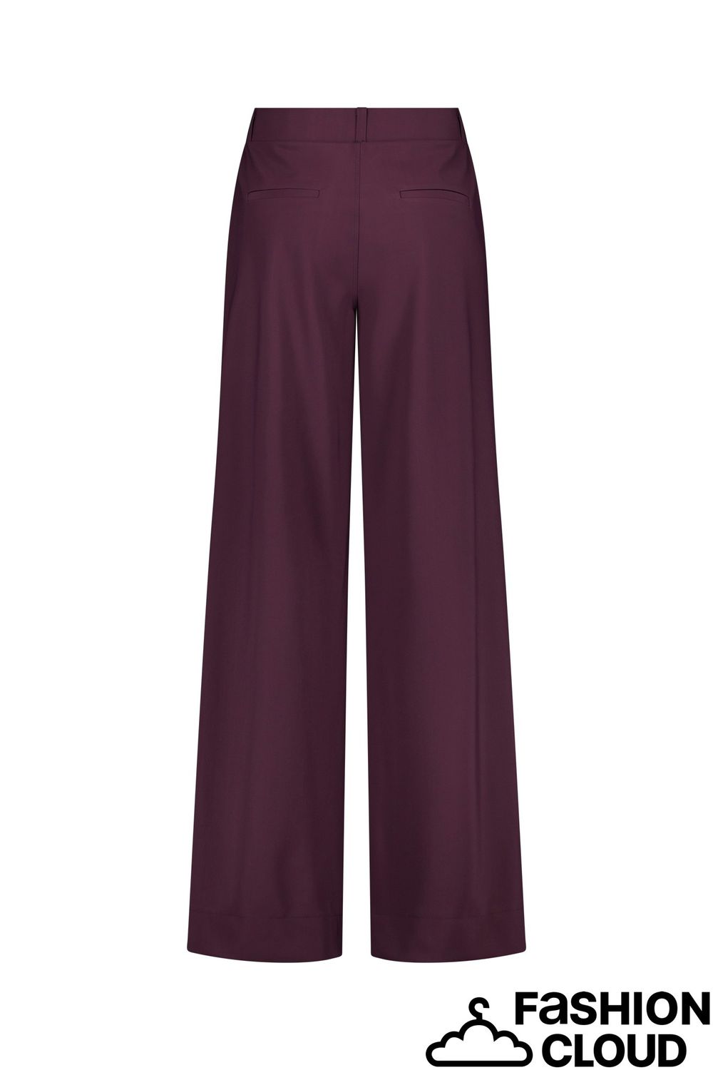 Studio Anneloes Lexie bonded broek – aubergine