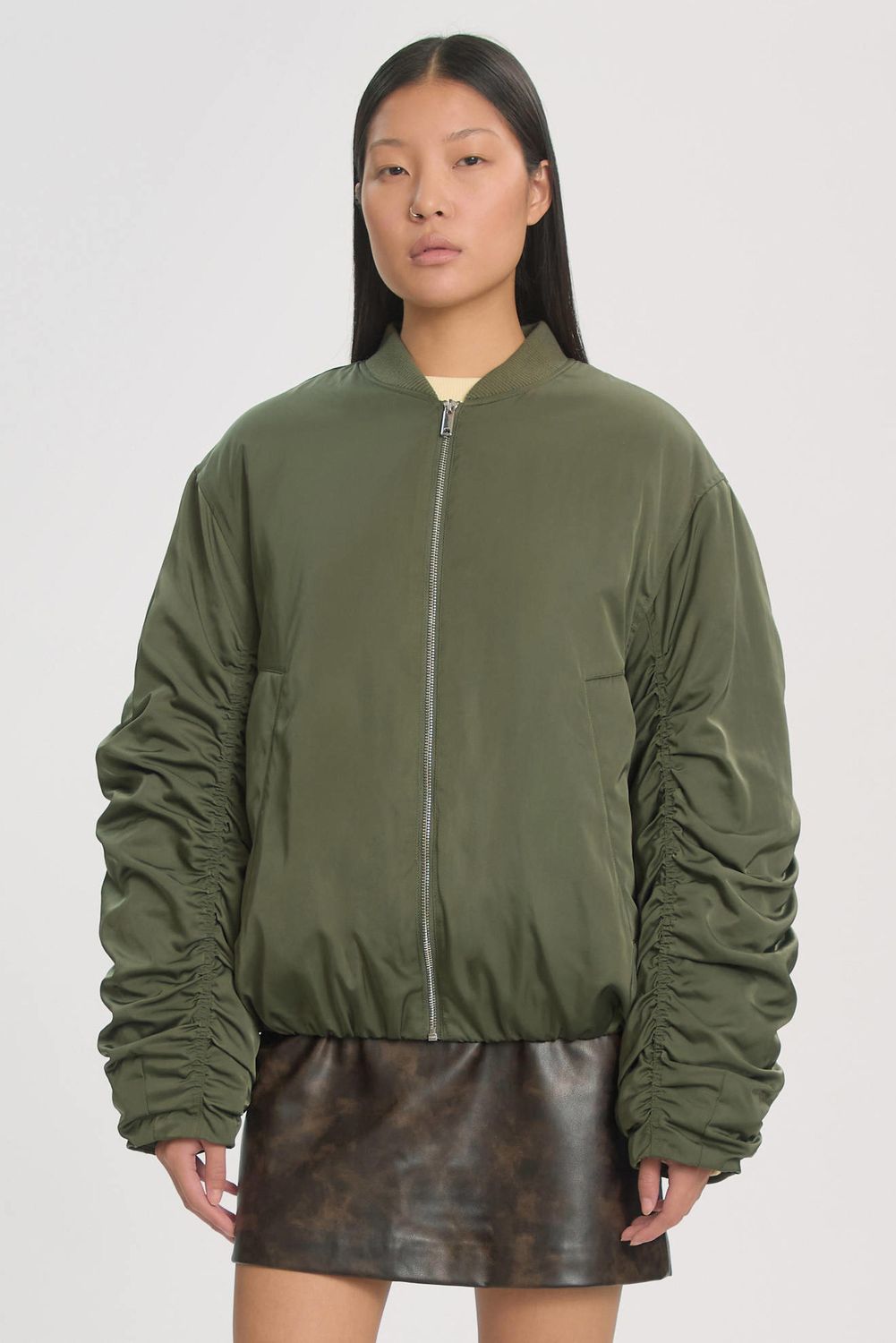 Edited Rani Bomber Cardigan EDT8697008 Shadow