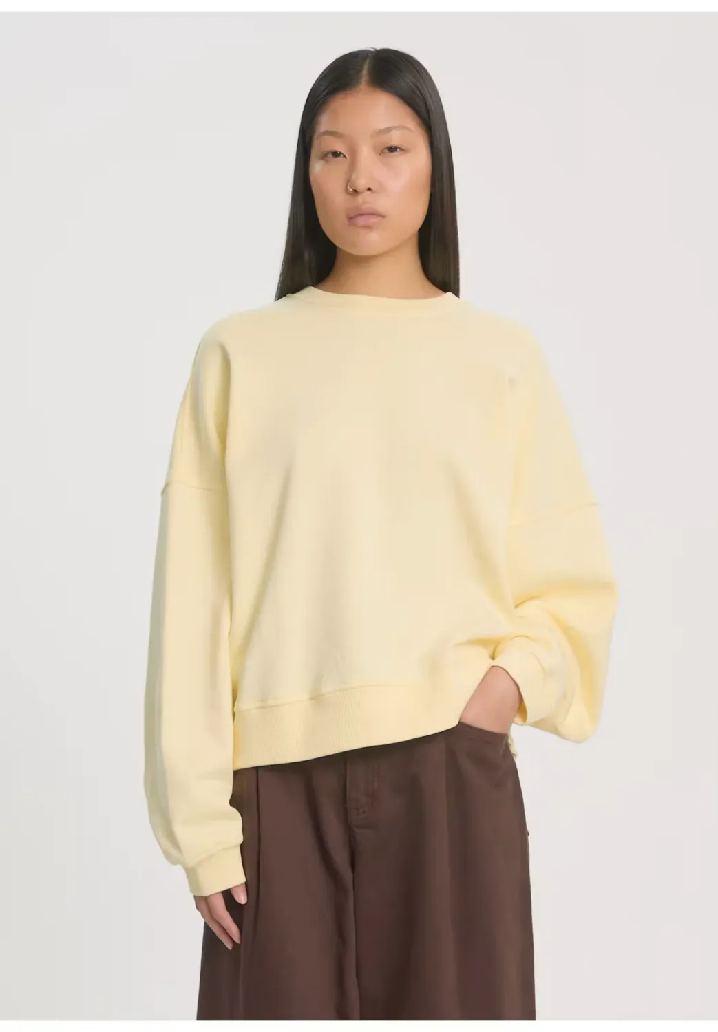 Edited Emielia oversized sweater – flan Edited Emielia oversized sweater – flan