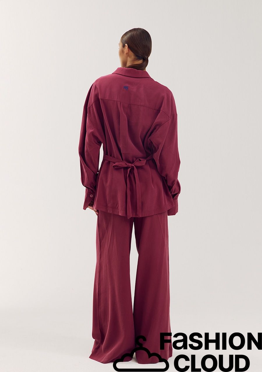 Harper &amp; Yve Helena longsleeve – rumba red