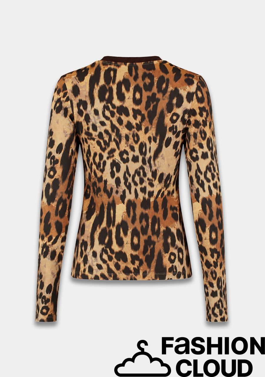 Harper &amp; Yve Lolita longsleeve – luipaardprint