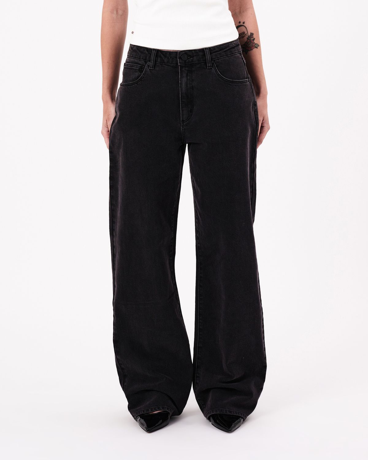 Abrand Jeans 99 BAGGY HEIDI A43J55 WASHED BLACK