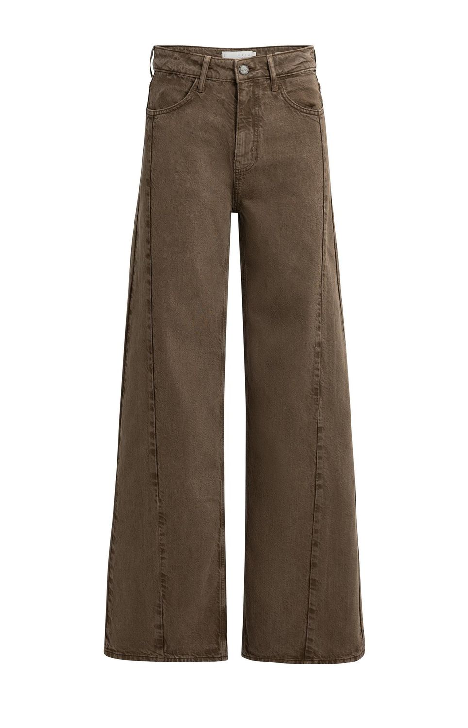 YaYa Jeans met hoge taille en wijde 01-311178-610 COCOA BROWN
