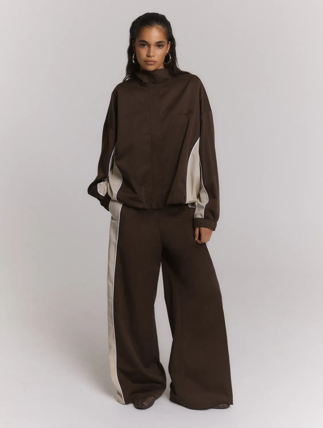 Refined BLAKIE PANTS R2610151301 choc brown