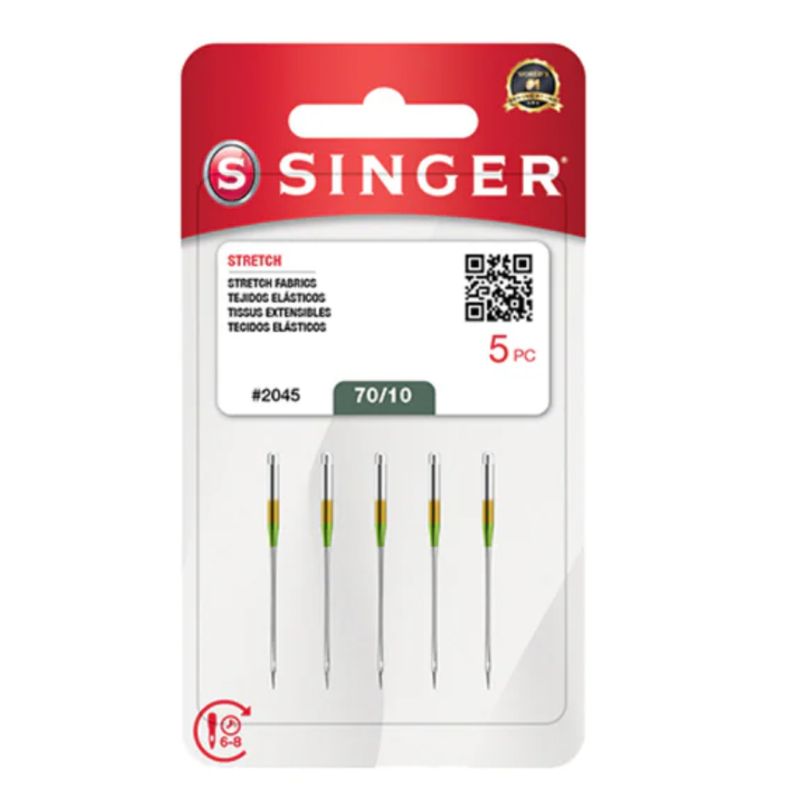 Agujas m�quina de coser SINGER ALGOD�N 2020