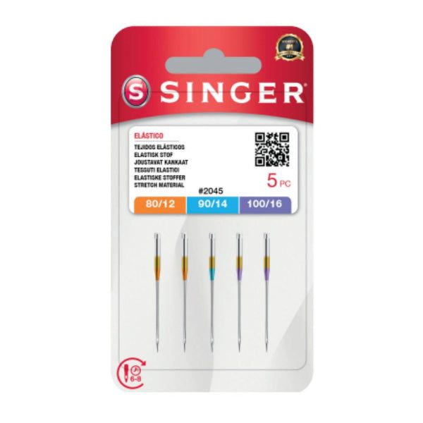 Agujas m�quina de coser SINGER EL�STICOS 2045