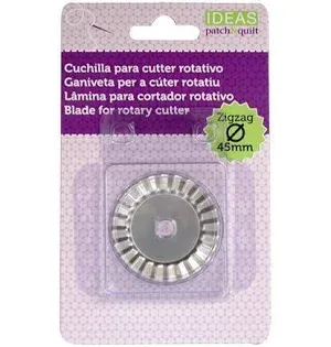 Recambio Cuchilla zigzag para cortador rotativo 45mm