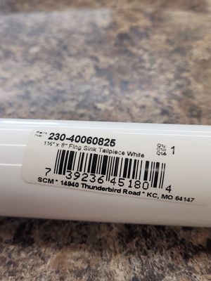Tubular Flanged Tail Piece 1-1/2" x 8"