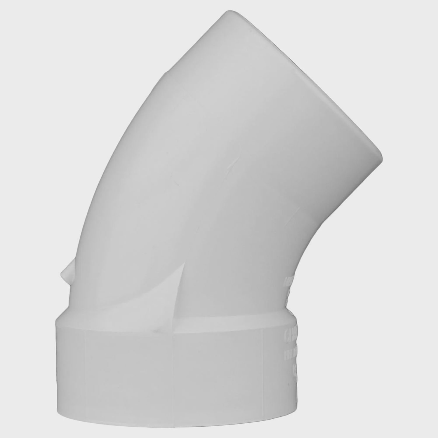 PVC DWV 45 Elbow 3" Street
