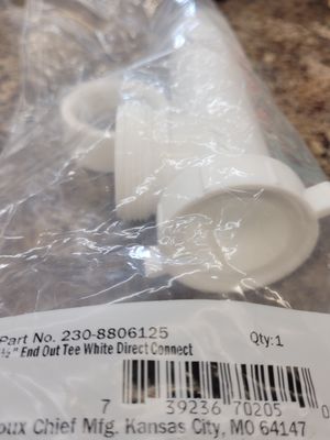 Tubular Tee End Out Direct Connection 1-1/2"