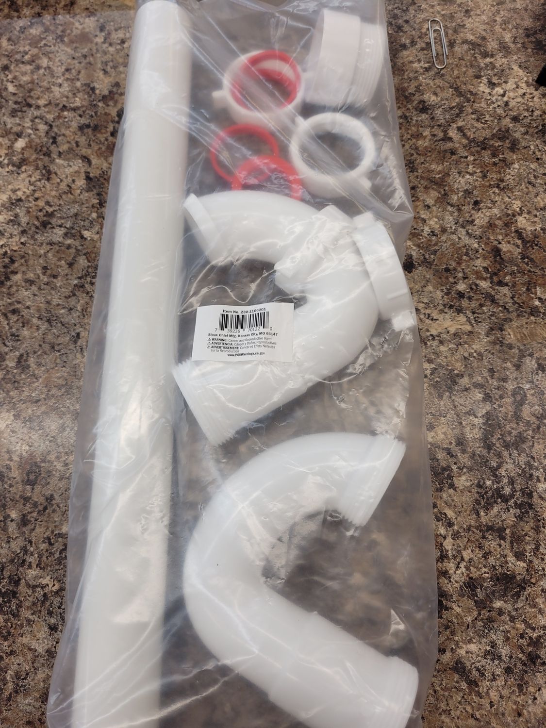 Tubular S-Trap 1-1/2"
