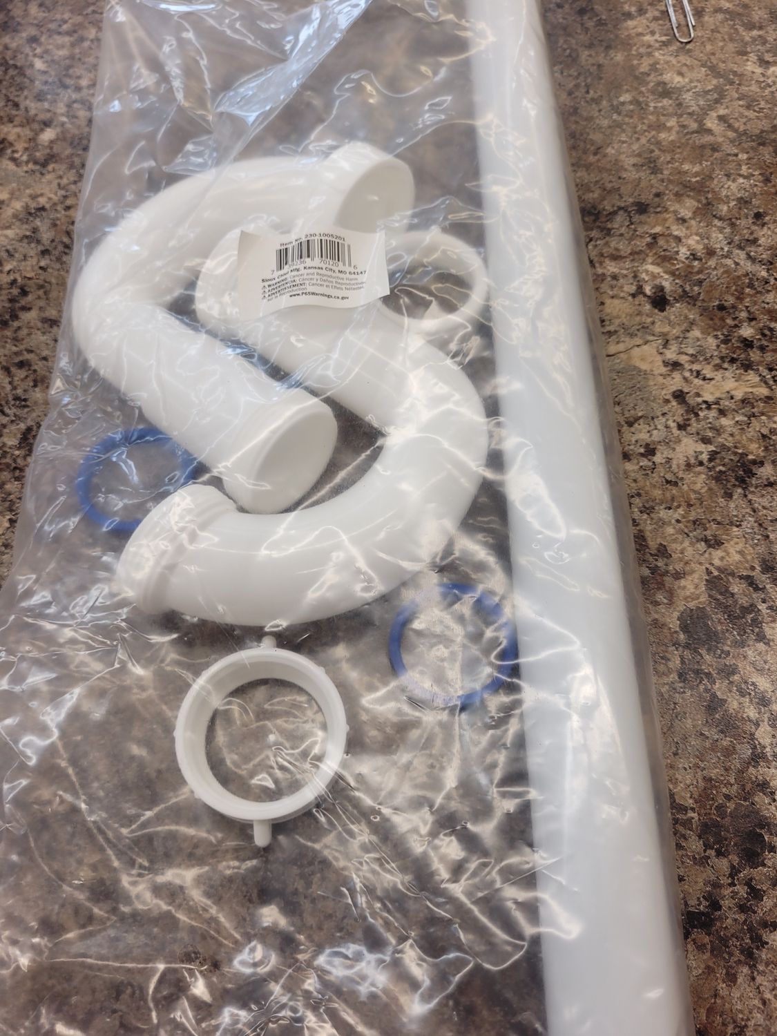 Tubular S-Trap 1-1/4"