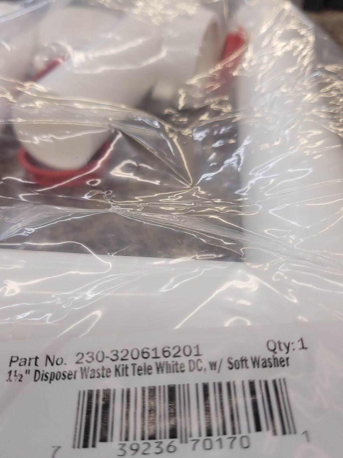 Tubular Disposal Waste 1-1/2", Telescoping