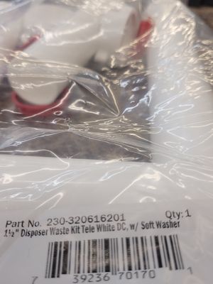 Tubular Disposal Waste 1-1/2", Telescoping