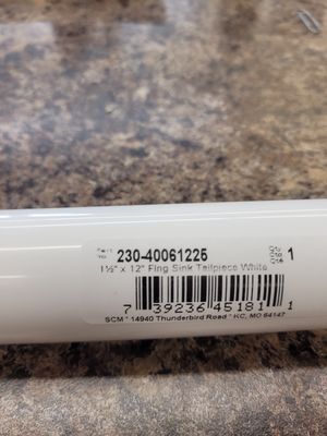 Tubular Flanged Tail Piece 1-1/2" x 12"