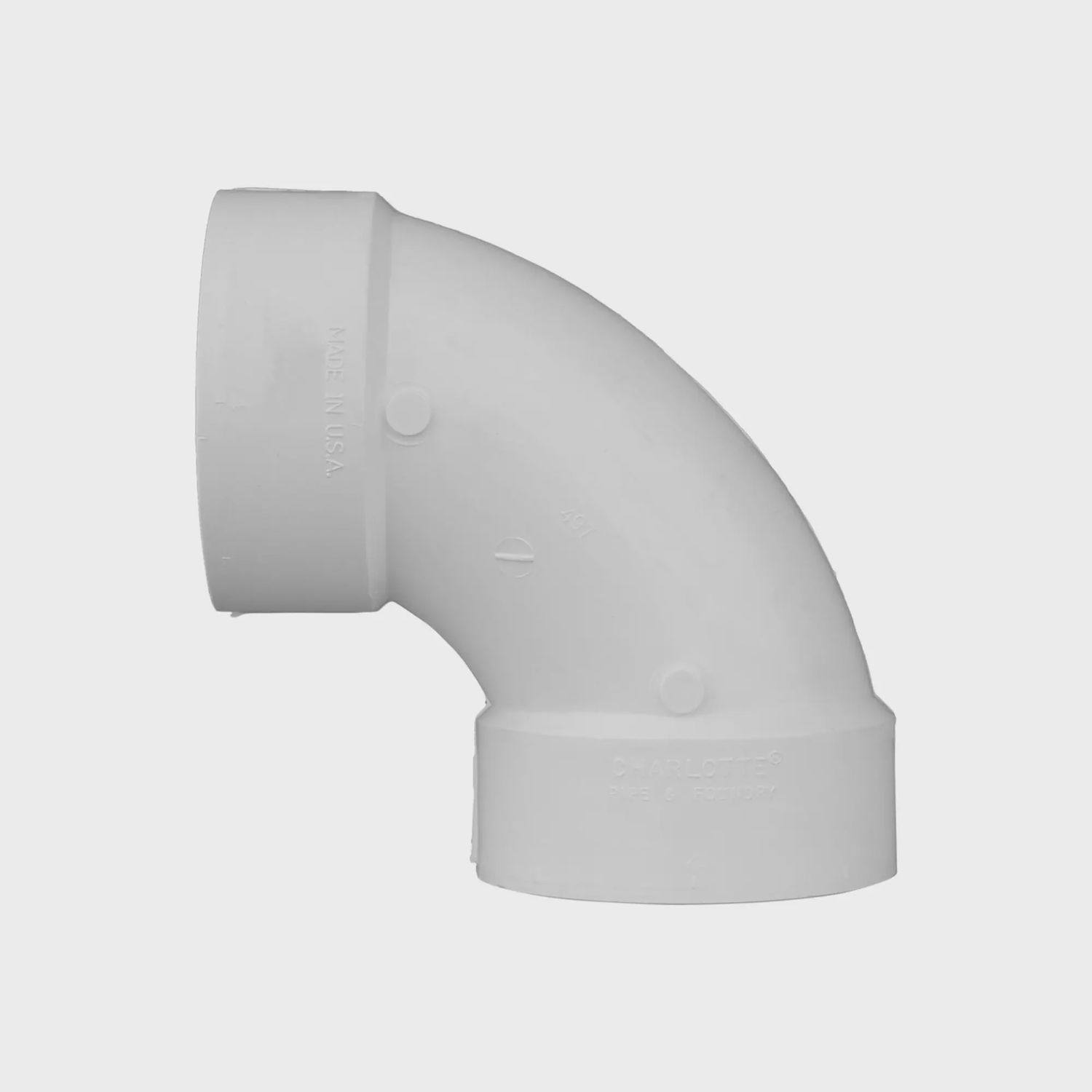 PVC DWV 90 Elbow 2"