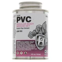 PVC CEMENT REGULAR BODY - MEDIUM SET 16oz