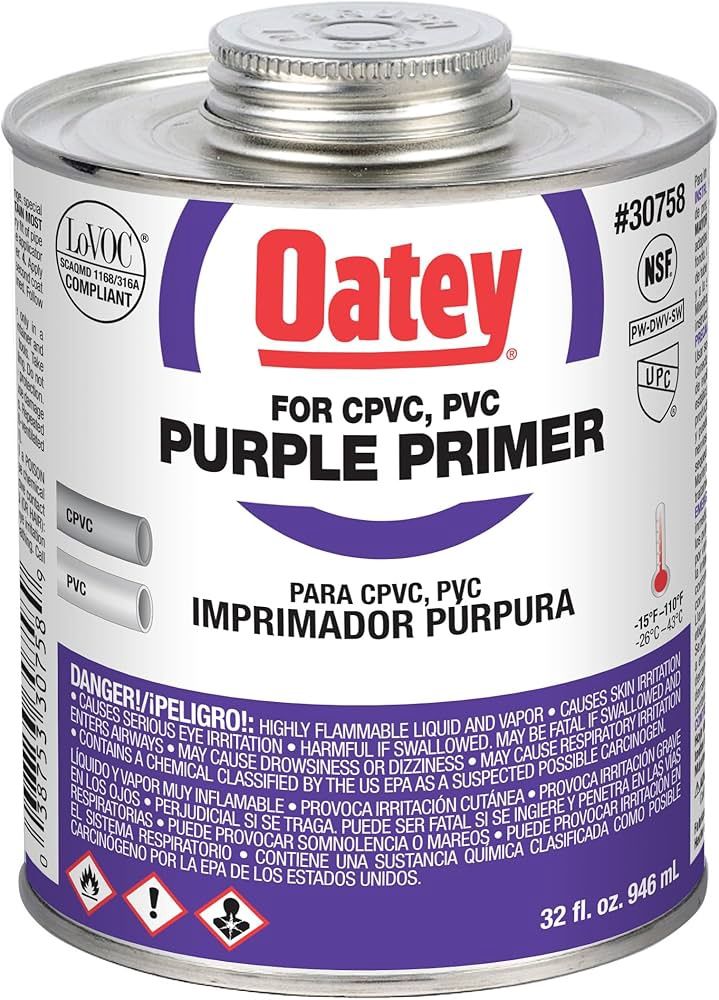 PVC Primer Purple 32oz