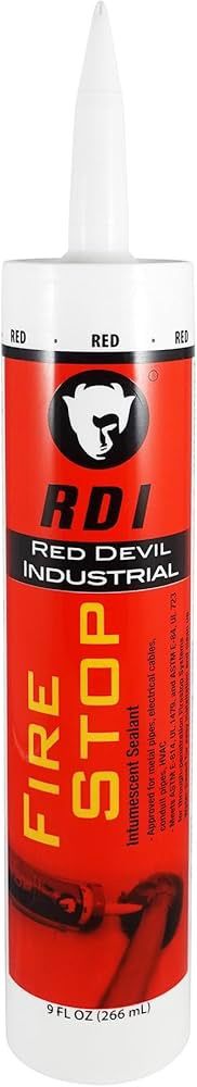 Fire Stop Caulking form Red Devil