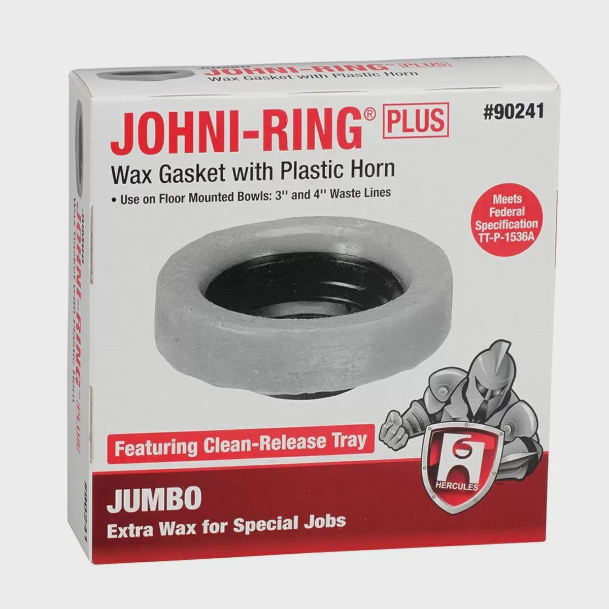 Oatey "Johni Ring Jumbo Wax Gasket w/ Horn" 90241