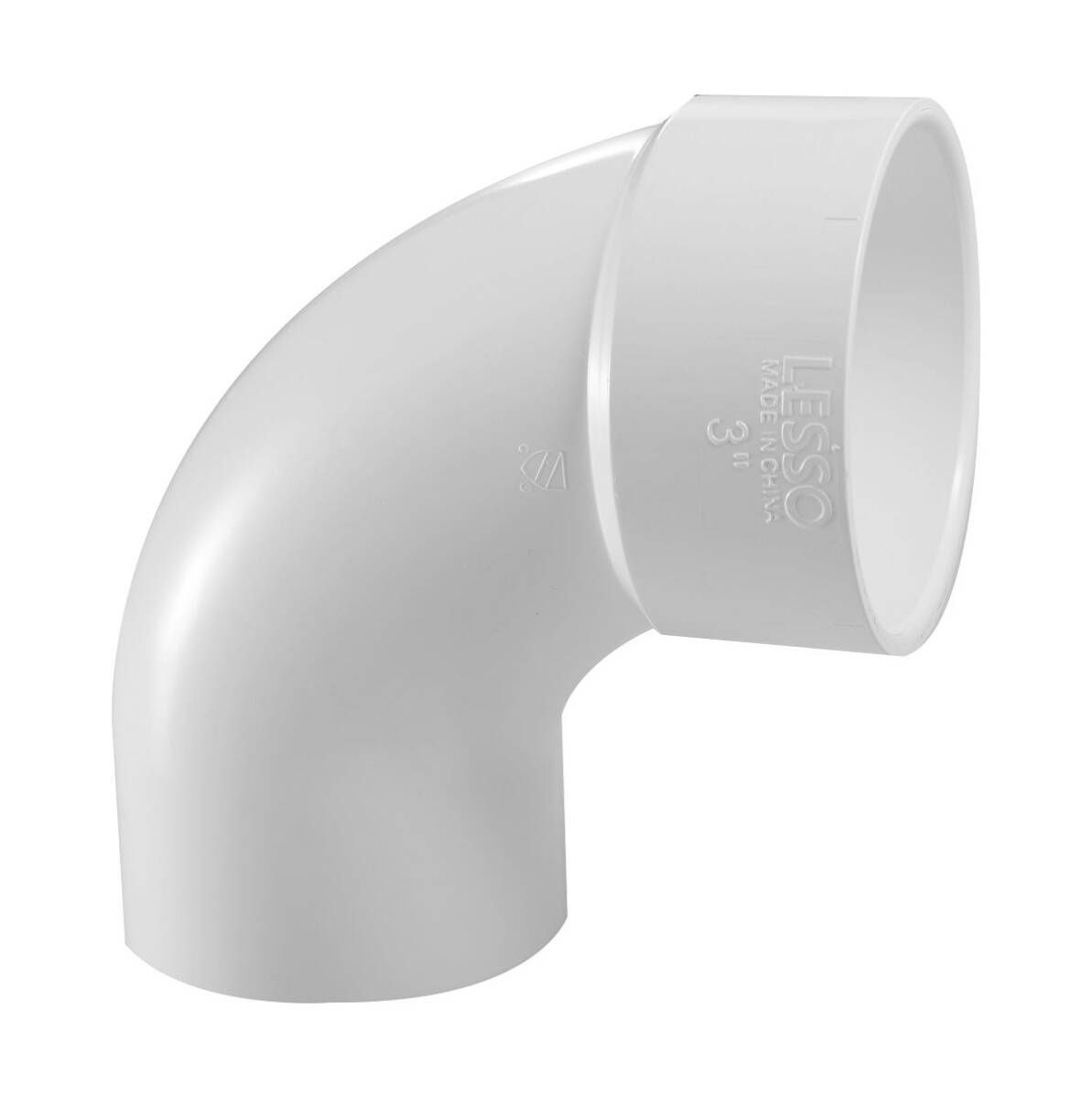 PVC DWV 90 Elbow 1-1/2" Street