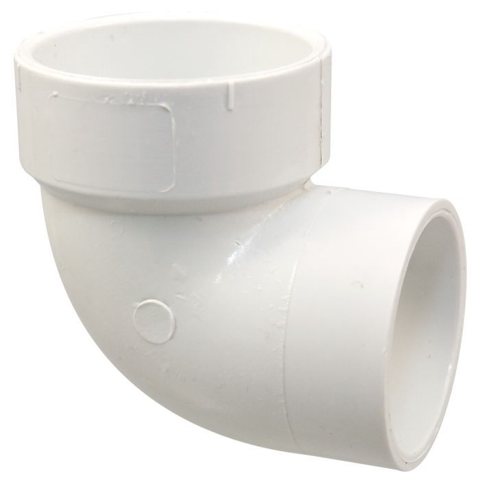 PVC DWV Vent 90 Elbow 1-1/2" Street