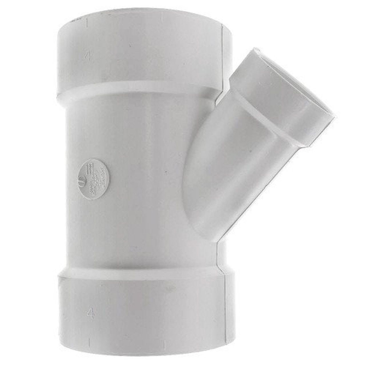 PVC DWV Wye 4" x 3"