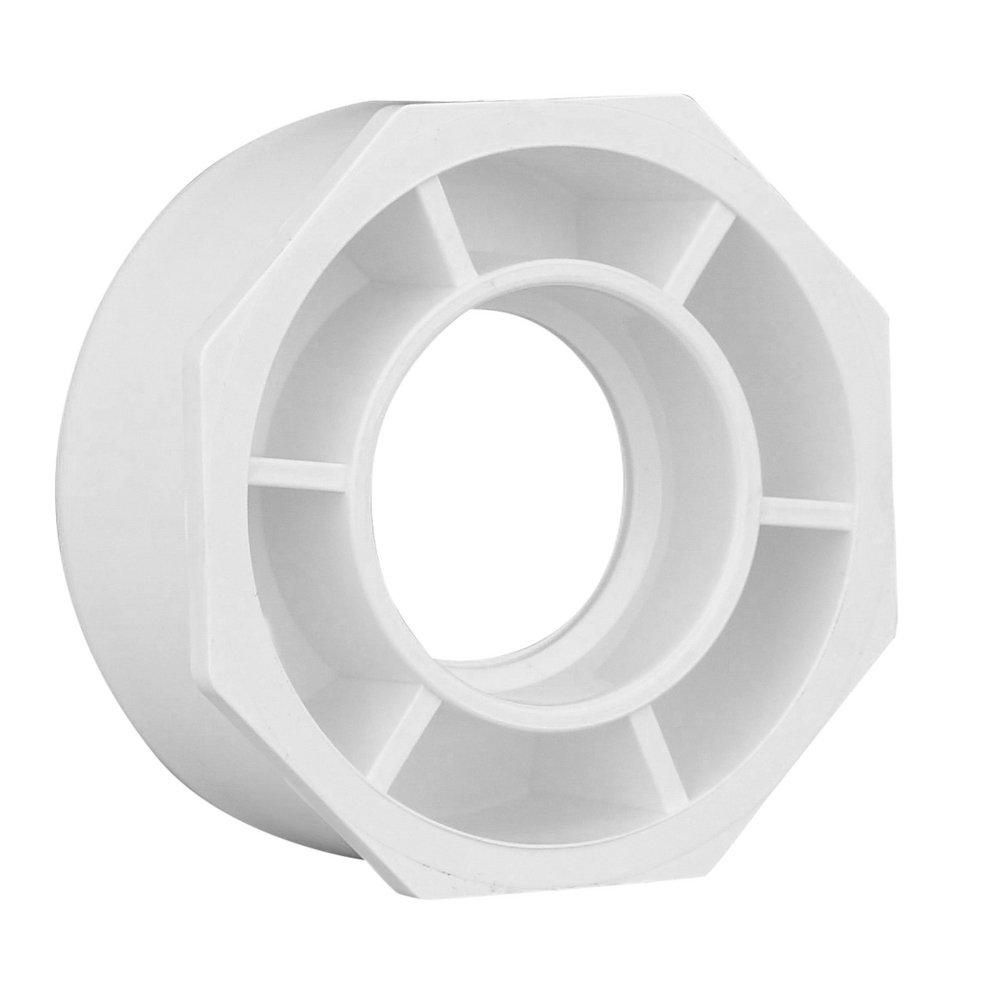 PVC DWV Hex Bushing 3" x 1-1/2" SxS