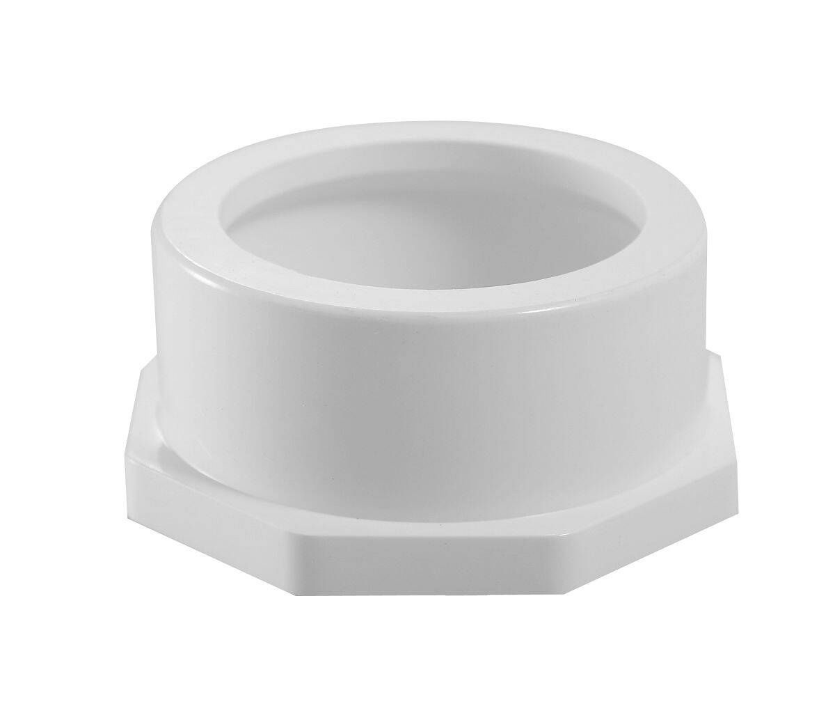 PVC DWV Hex Bushing 2" x 1-1/2"