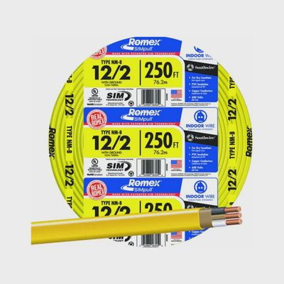 12/2 w/ Ground NM-B Wire 250' Coil