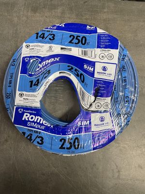 14/3 w/ Ground NM-B Wire 250' Coil