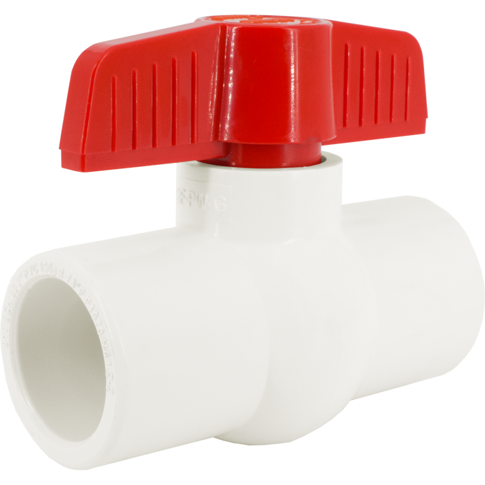 PVC SxS Ball Valve 1"