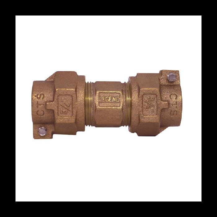 Pack Joint T-4301NL No Lead Bronze Pack Joint (CTS) x Pack Joint (CTS) Union 1"x3/4" (313-220NL)