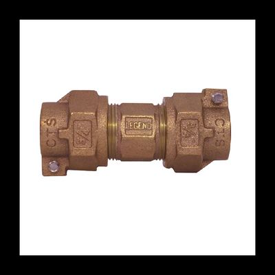 Pack Joint T-4301NL No Lead Bronze Pack Joint (CTS) x Pack Joint (CTS) Union 1"x3/4" (313-220NL)
