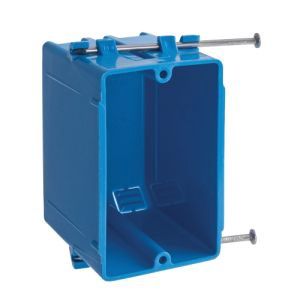 1-GANG PVC NEW WORK BOX