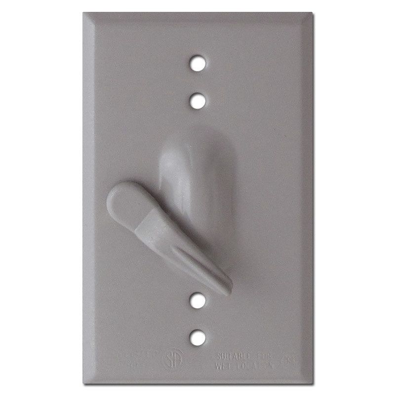 1-GANG WEATHERPROOF TOGGLE SWITCH