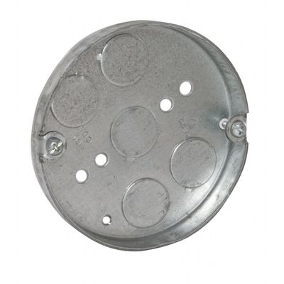4" ROUND CEILING BOX - SHALLOW