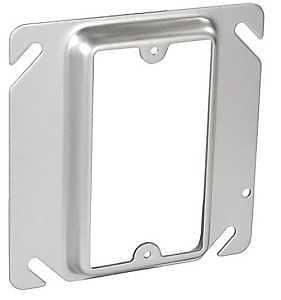 4" METAL SQUARE MUD RING 1/2" - 1 GANG