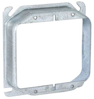 4" METAL SQUARE MUD RING 1" - 2 GANG